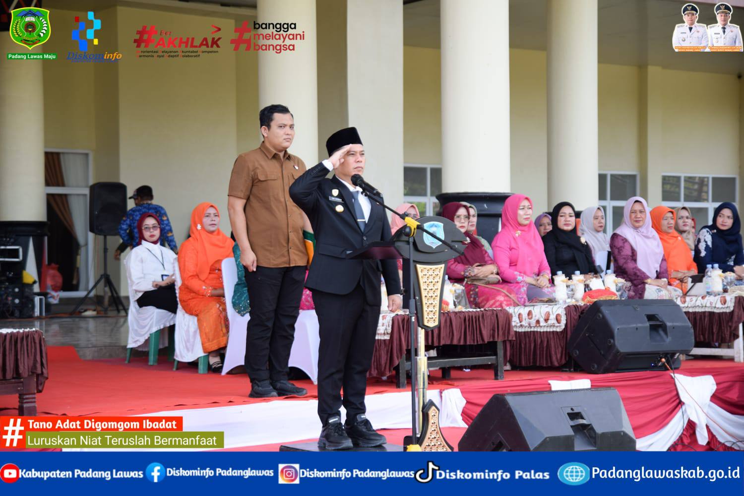 PIMPIN UPACARA HARI LAHIR PANCASILA 2026, BUPATI PADANG LAWAS AJAK AMALKAN NILAI PANCASILA.