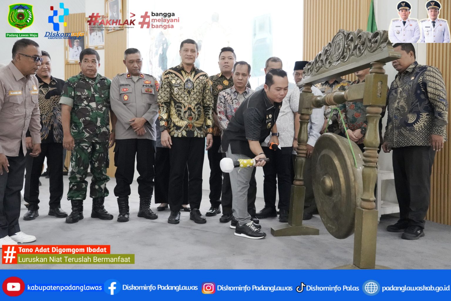 BUPATI PADANG LAWAS RESMI BUKA MUSRENBANG RKPD KABUPATEN PADANG LAWAS TAHUN 2027