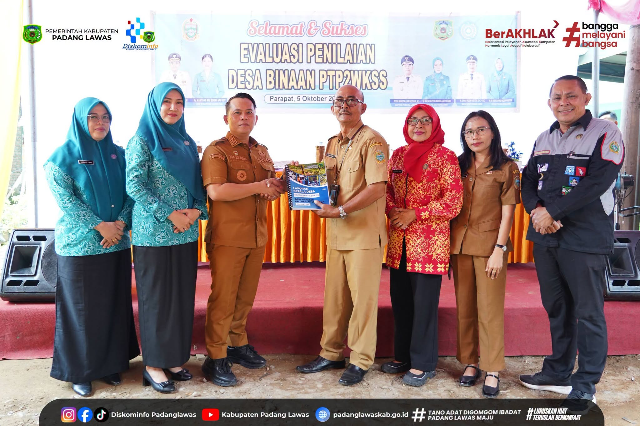 EVALUASI PTP2WKSS PROVINSI SUMATERA UTARA.