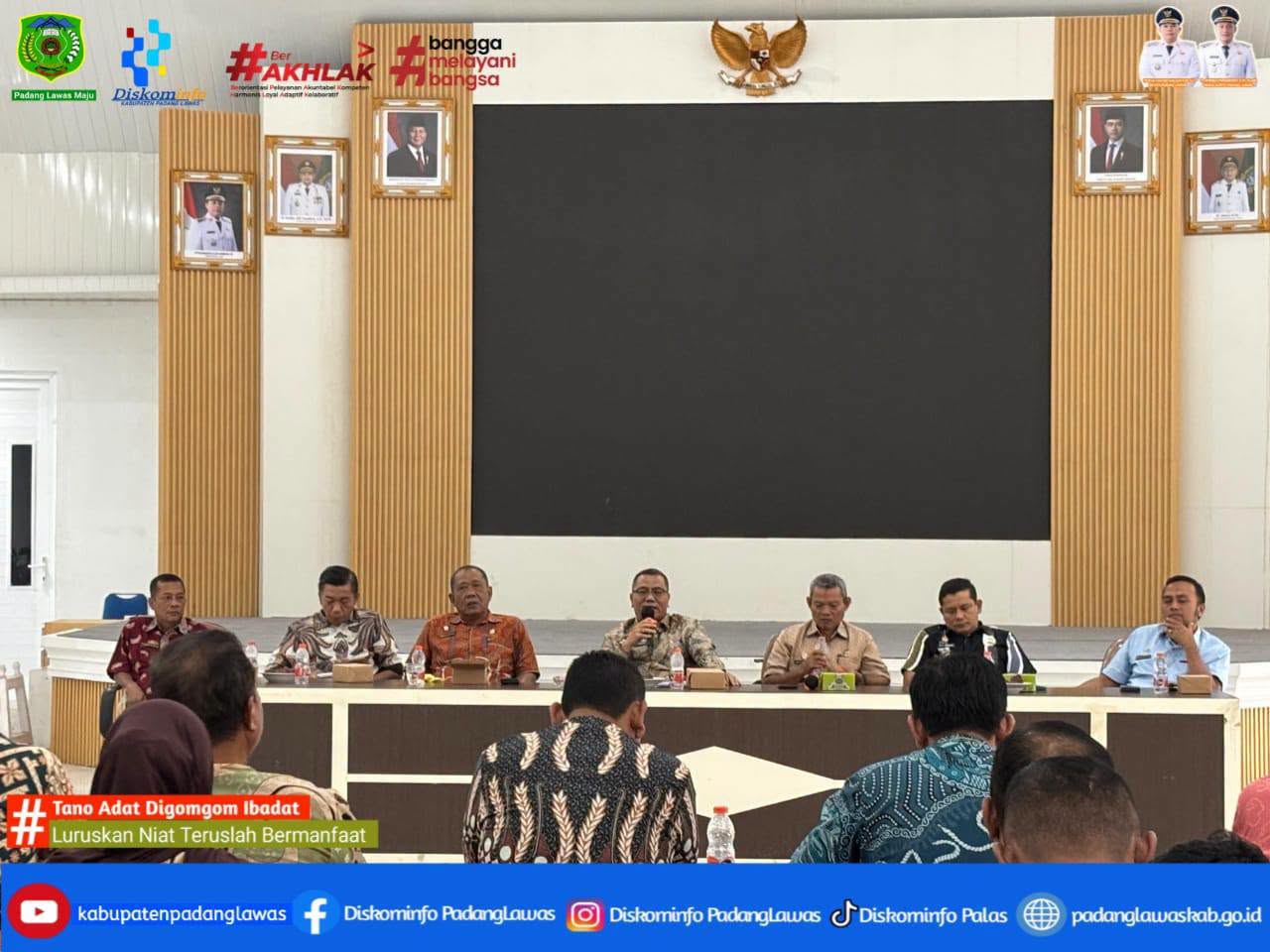 RAPAT PENGUATAN KOORDINASI DAN PENEGAKAN DISIPLIN ASN 