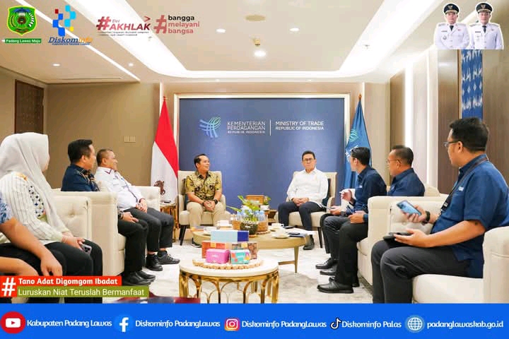 AUDIENSI DENGAN MENTERI PERDAGANGAN REPUBLIK INDONESIA