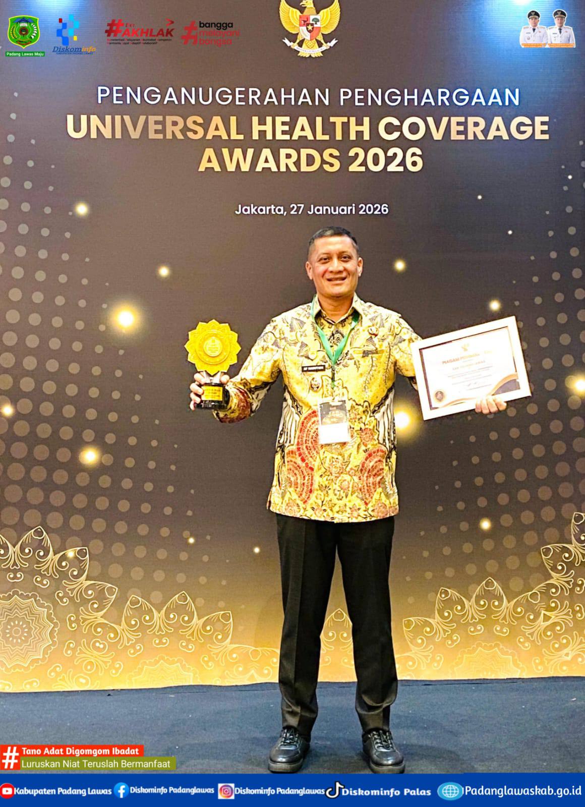 PADANG LAWAS RAIH UHC AWARD 2026 KATEGORI MADYA.