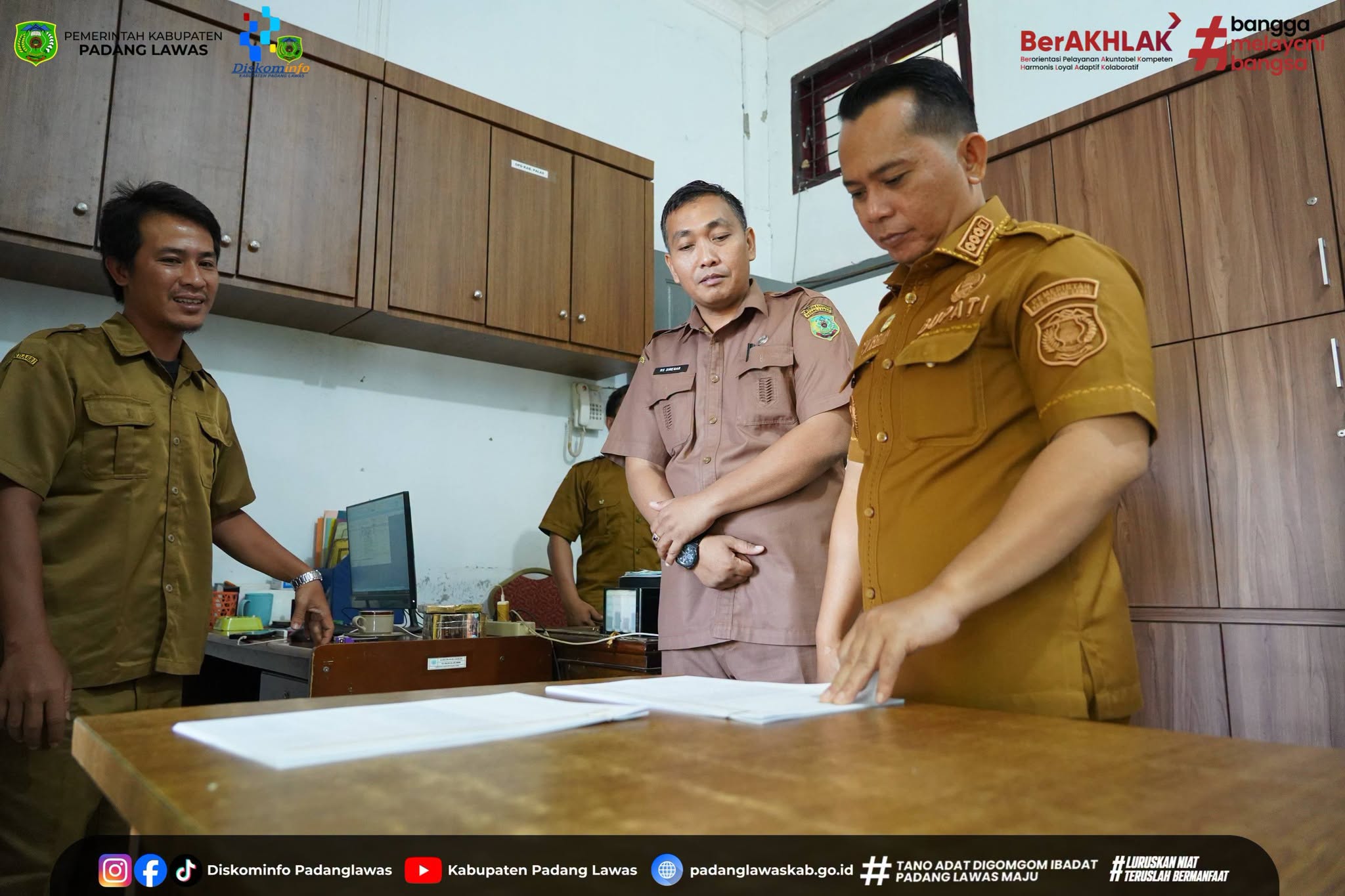 BUPATI PADANG LAWAS TEKANKAN PENINGKATAN PELAYANAN DAN PERAN APIP.