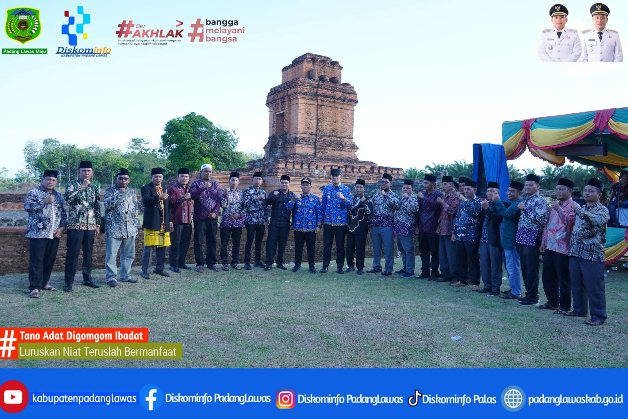 BUPATI PADANG LAWAS MELAKUKAN KUNJUNGAN KERJA/ ADVENTURE