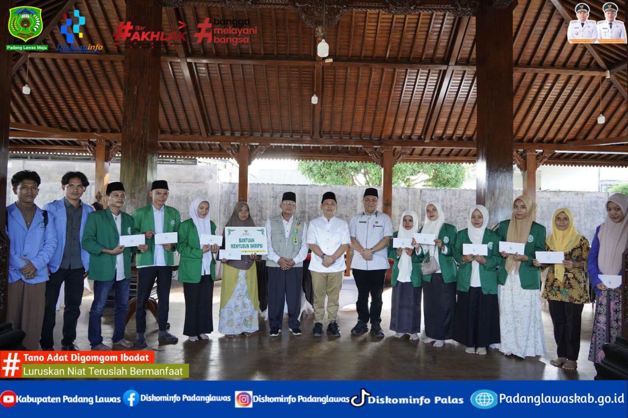 PENYERAHAN BANTUAN GURU TAHFIZH ASNAF SABILILLAH DAN BIAYA KULIAH/SKRIPSI TAHUN 2026 