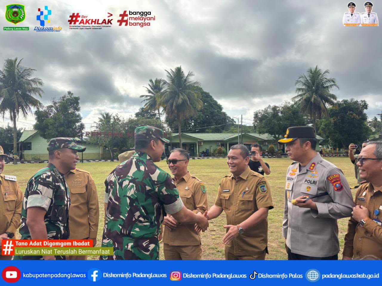 KUNJUNGAN KERJA PANGLIMA KODAM I/BUKIT BARISAN 