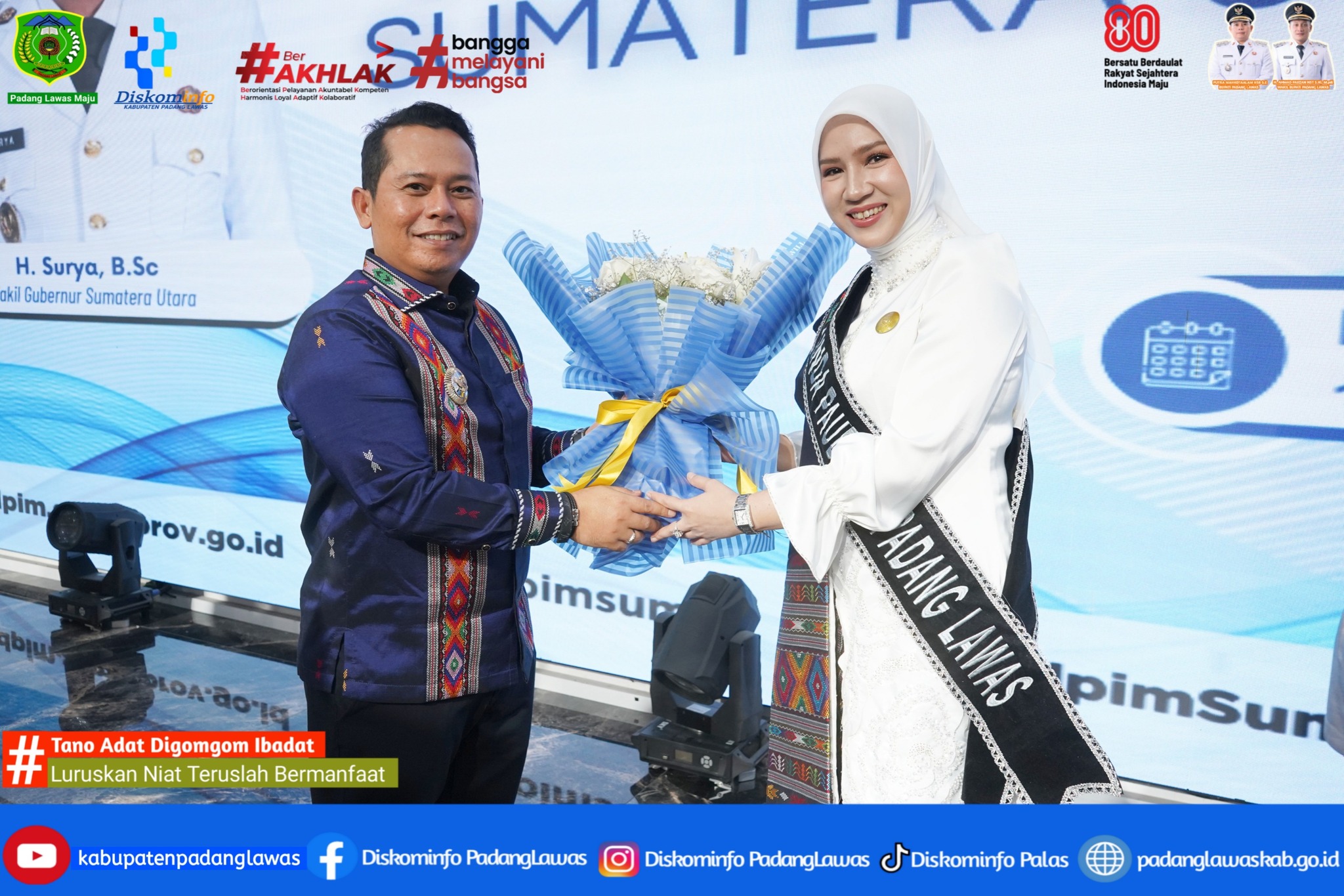 PENGUKUHAN BUNDA LITERASI, BUNDA PAUD DAN PENGURUS DEWAN KERAJINAN NASIONAL DAERAH PROVINSI SUMATERA