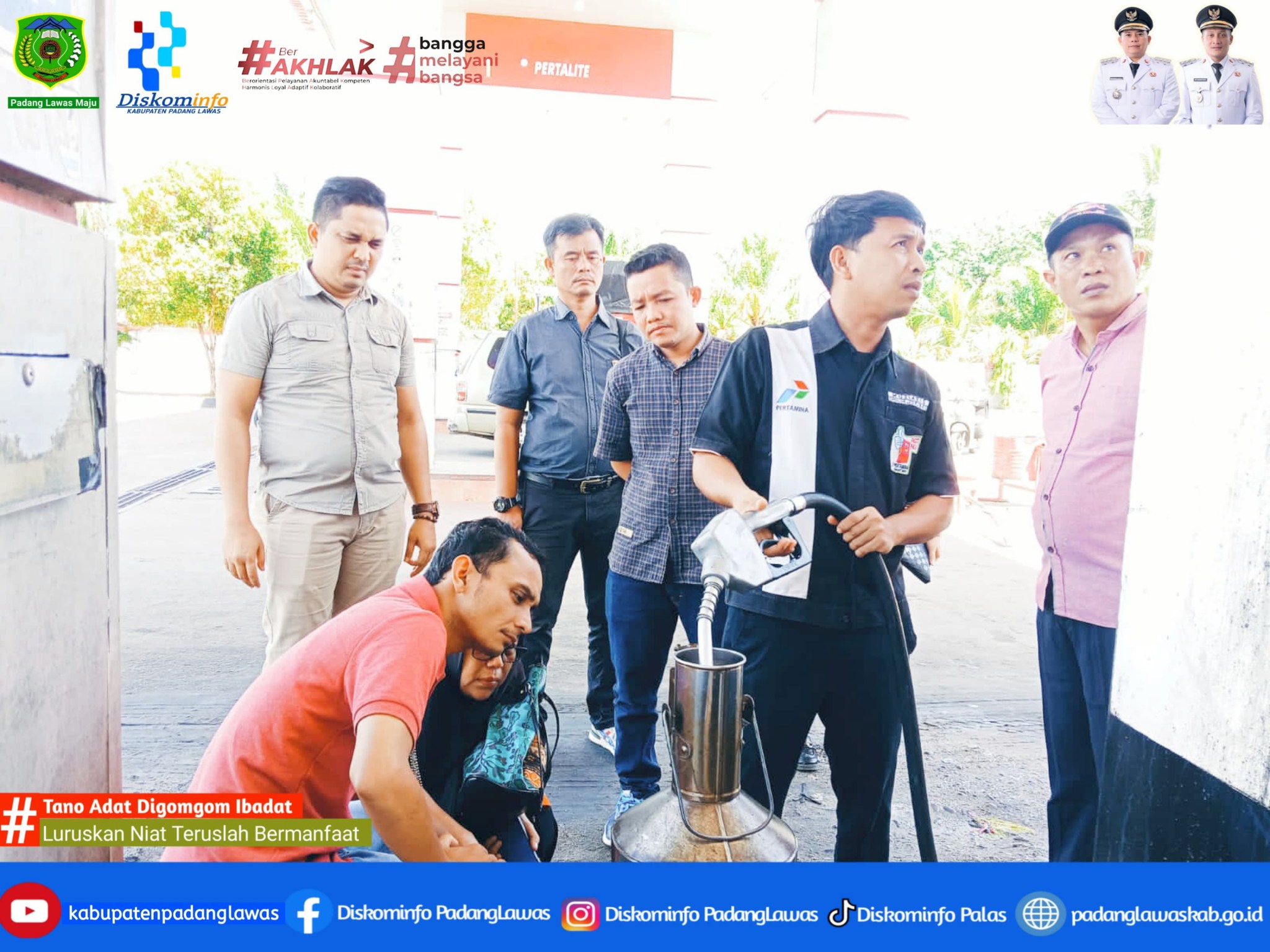 PADANG LAWAS MELAKUKAN PENGENDALIAN BAHAN BAKAR MINYAK (BBM) BERSUBSIDI