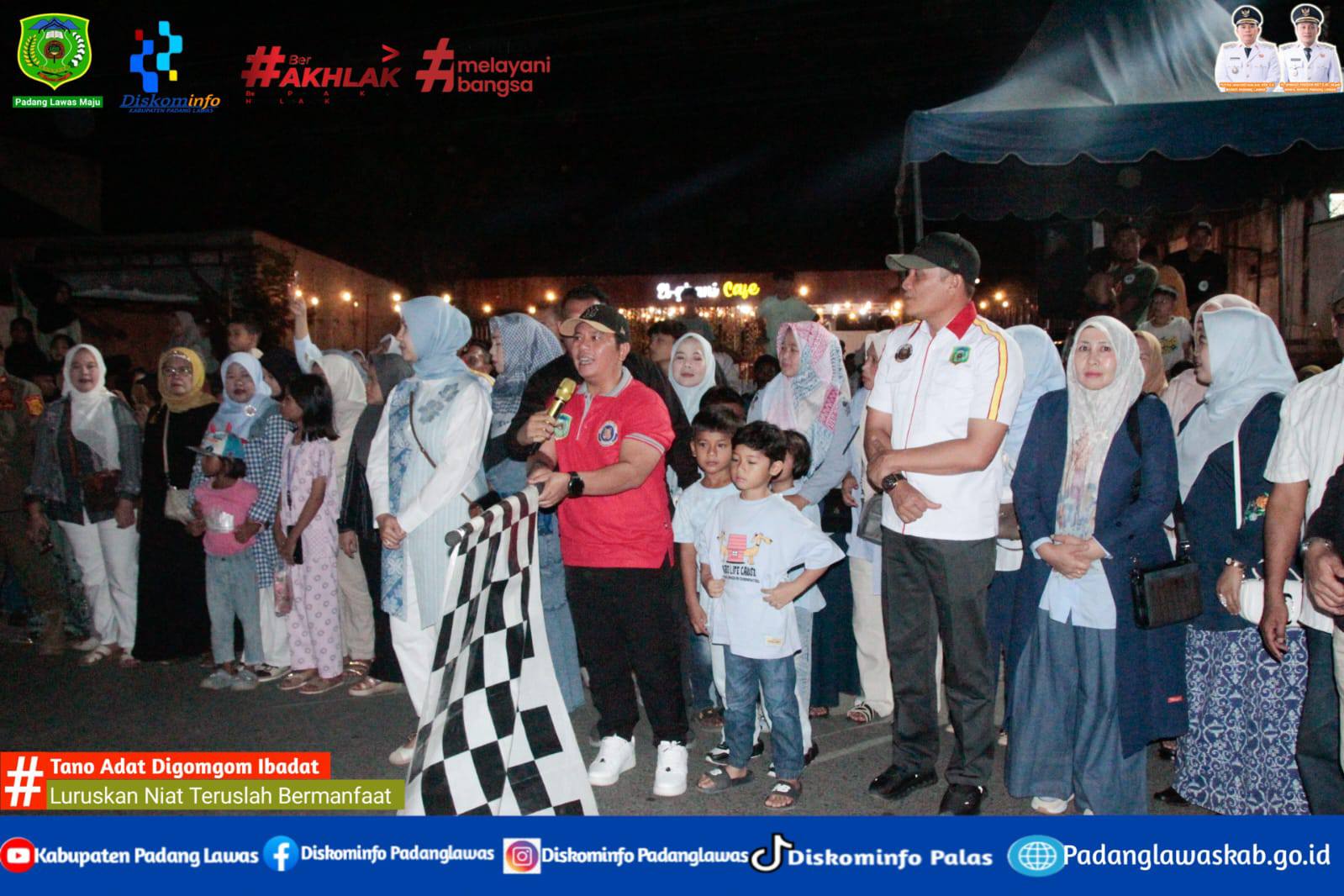 PADANG LAWAS MENGGEMA DIMALAM HARI DALAM RANGKA MENYAMBUT HARI JADI KABUPATEN PADANG LAWAS.
