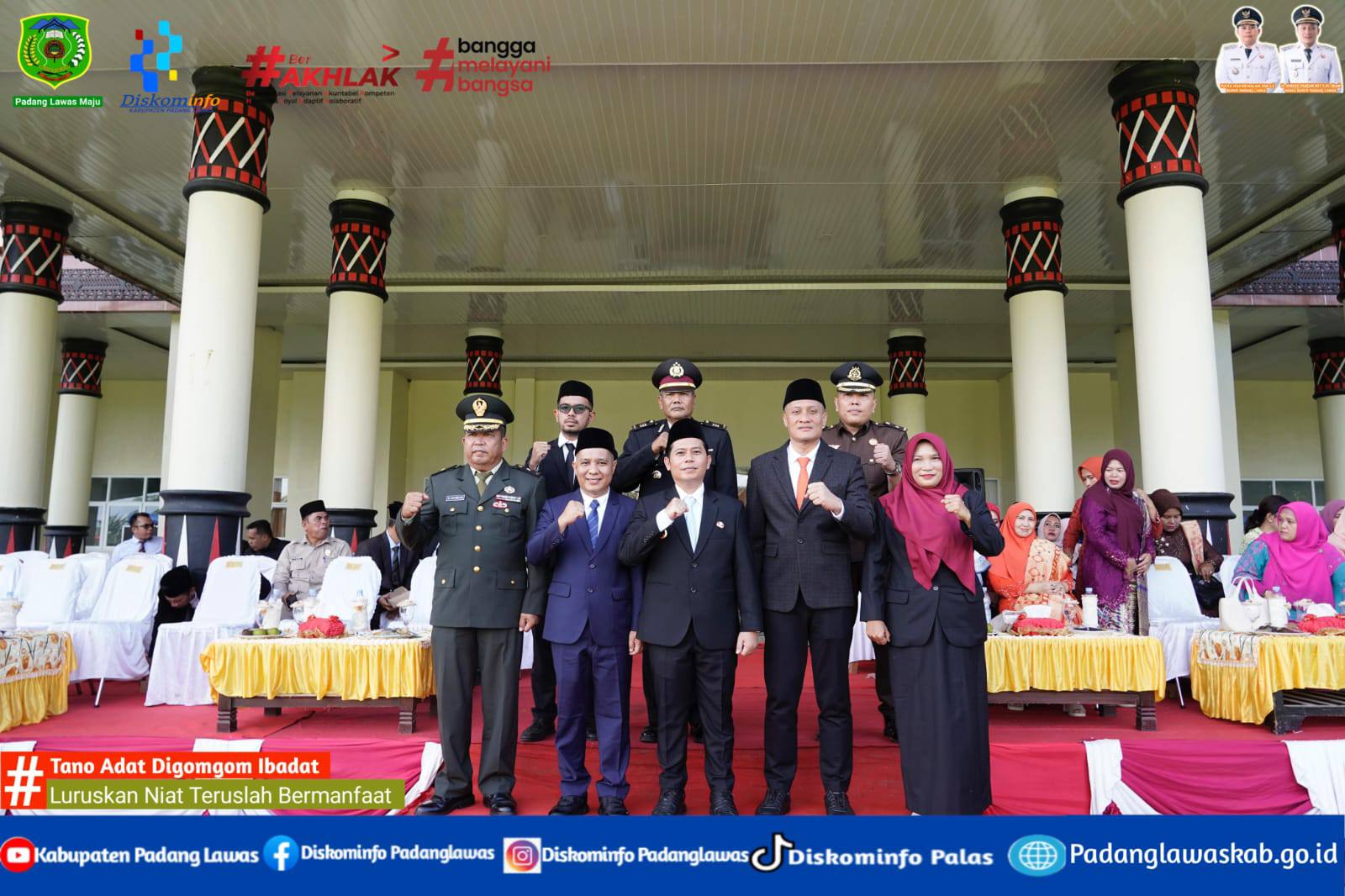 KHIDMAT DAN PENUH SEMANGAT, PEMKAB PADANG LAWAS GELAR UPACARA HARKITNAS 2026.