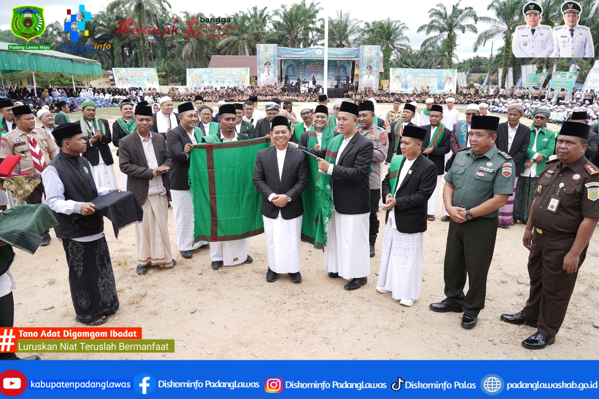 SELAMAT HARI SANTRI NASIONAL 2025, MENGAWAL INDONESIA MERDEKA, MENUJU PERADABAN DUNIA.