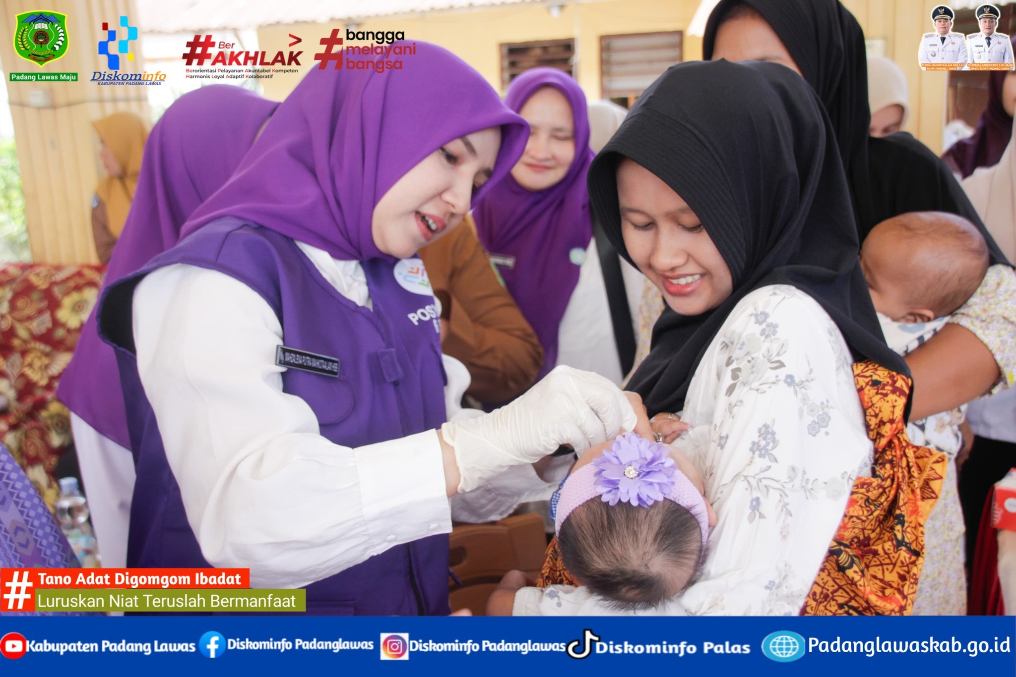 IMUNISASI KEJAR DALAM KEGIATAN PENARI (SEPEKAN MENGEJAR IMUNISASI) KABUPATEN PADANG LAWAS.