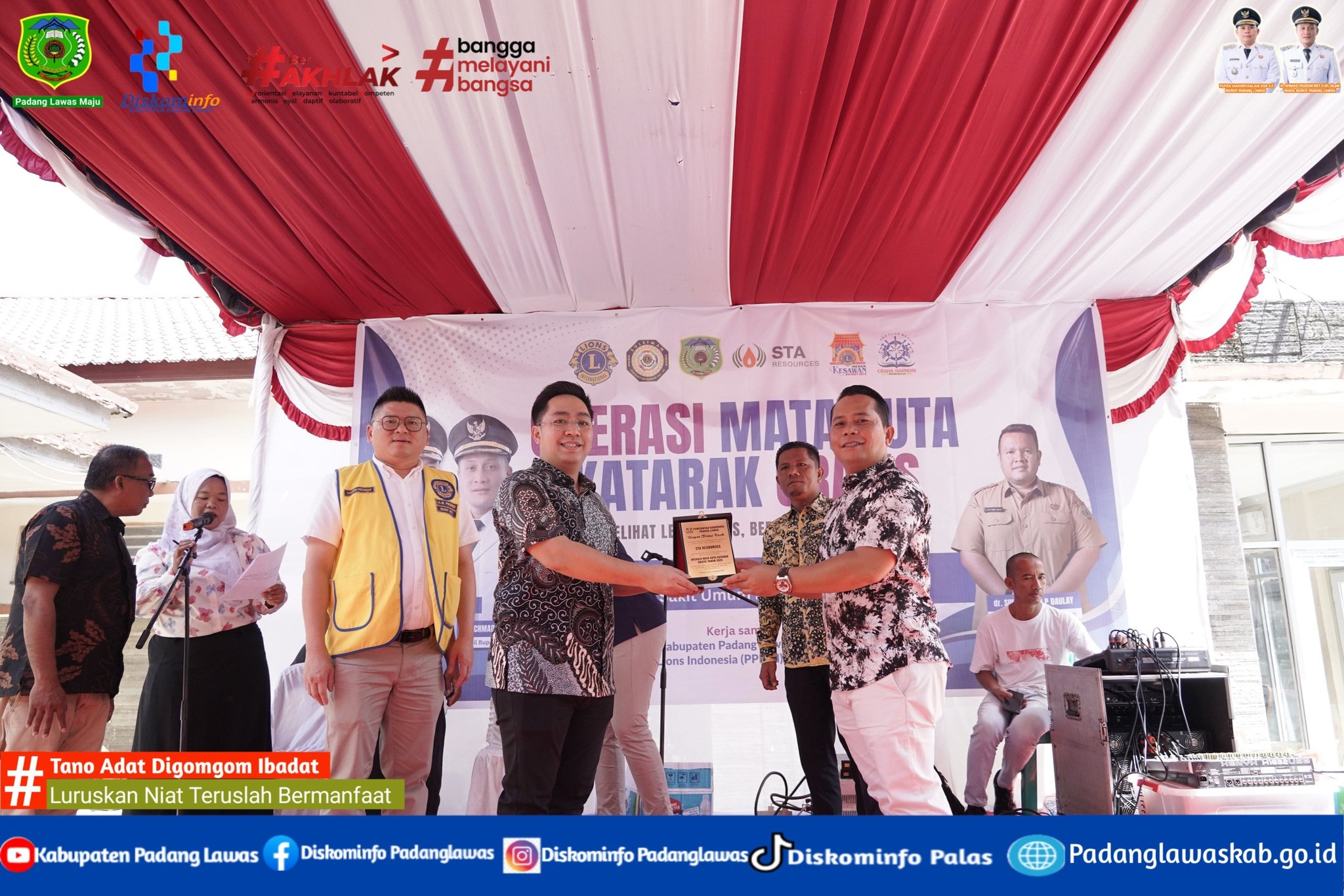 OPERASI MATA KATARAK GRATIS DI RUMAH SAKIT SIBUHUAN.