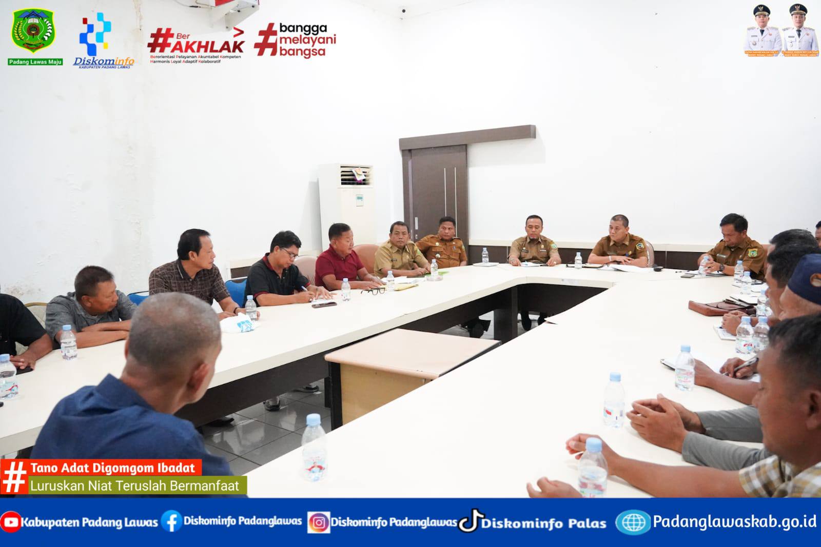 MEDIASI MASALAH LAHAN  ANTARA MASYARAKAT DAN PIHAK PT.KAS