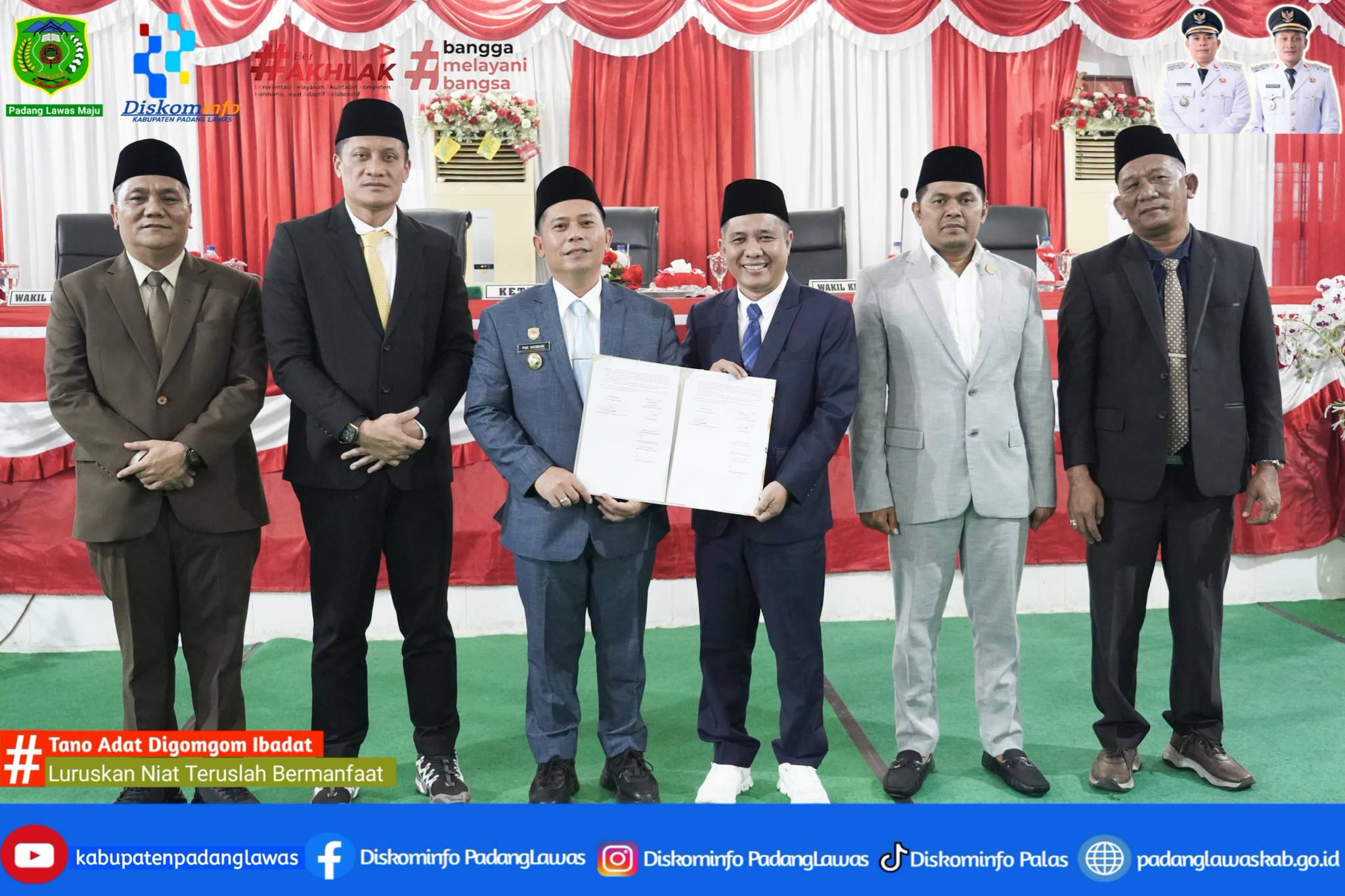 PENETAPAN PERATURAN DAERAH TENTANG PERTANGGUNGJAWABAN PELAKSANAAN APBD ANGGARAN 2025.