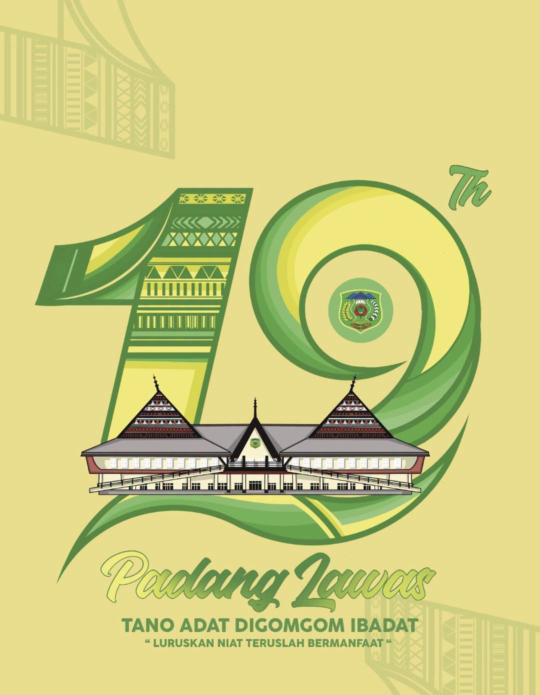 LOGO DAN TEMA HUT PADANG LAWAS TAHUN 2026