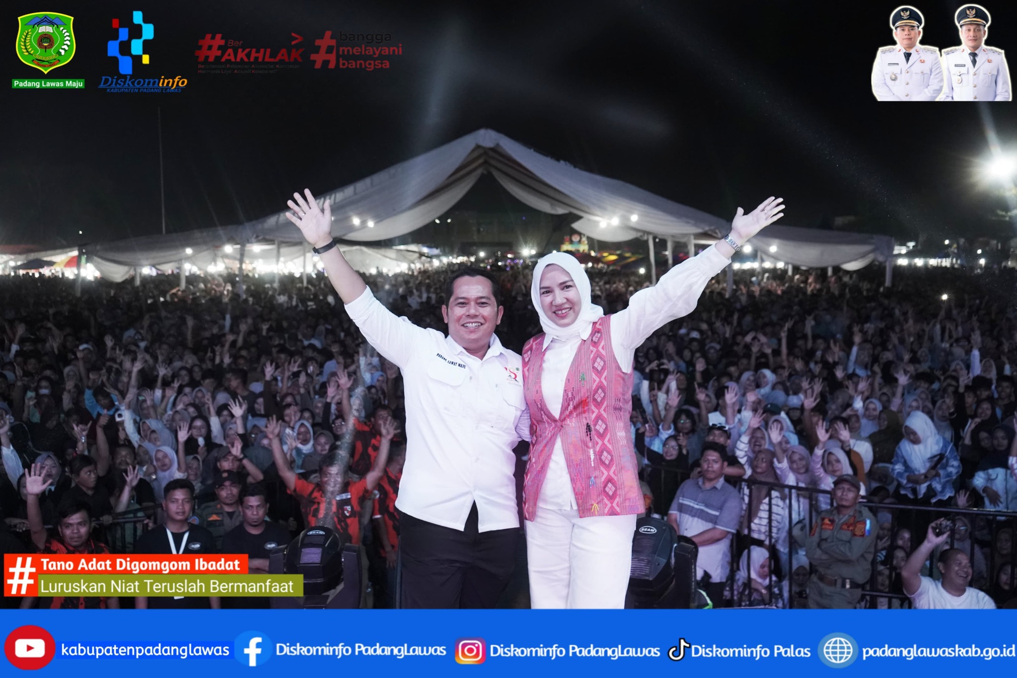 MALAM PUNCAK HARI KABUPATEN PADANG LAWAS YANG KE-18