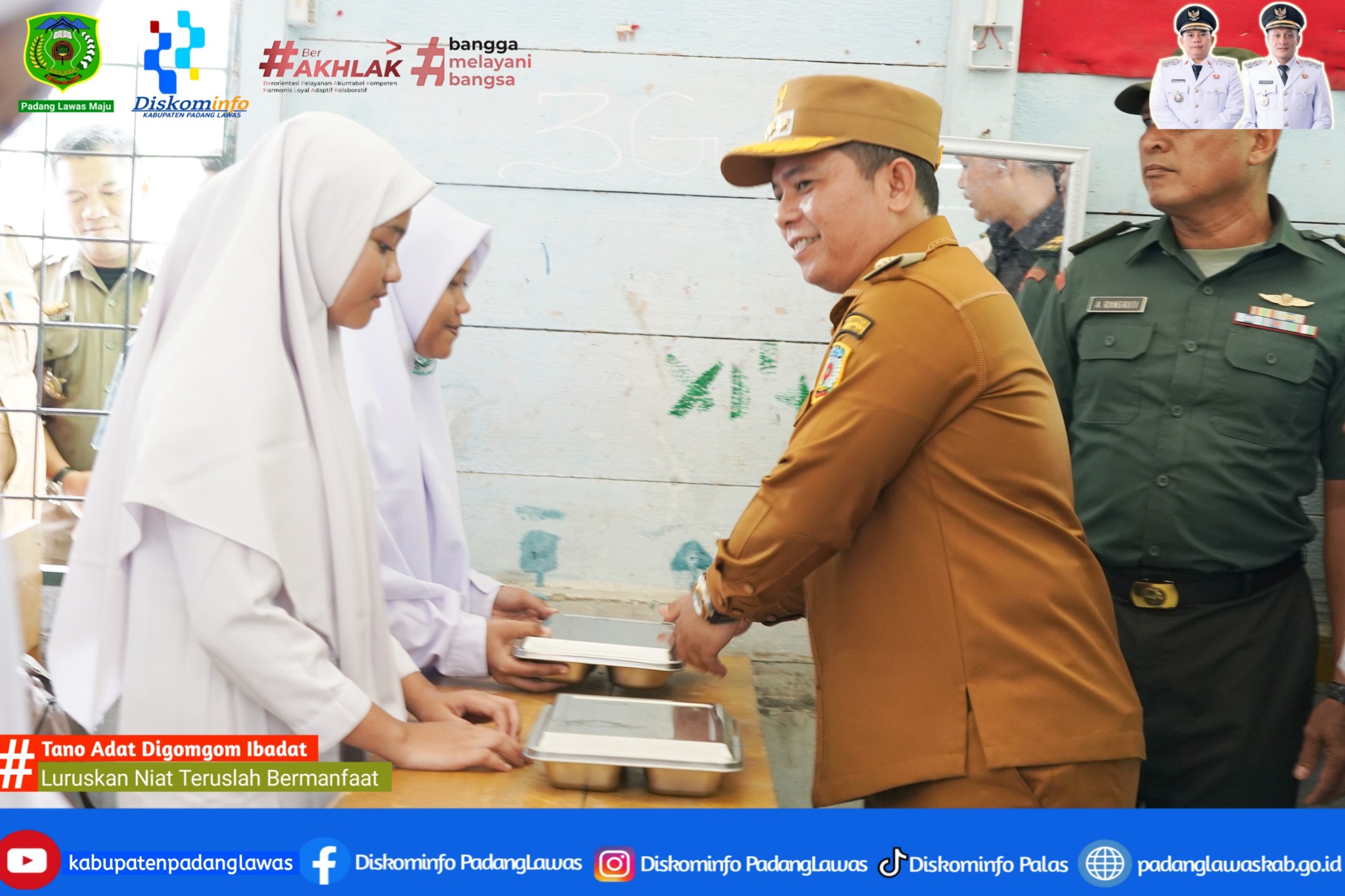 LAUNCHING PERDANA PROGRAM MAKAN BERGIZI GRATIS (MBG) SPPG 