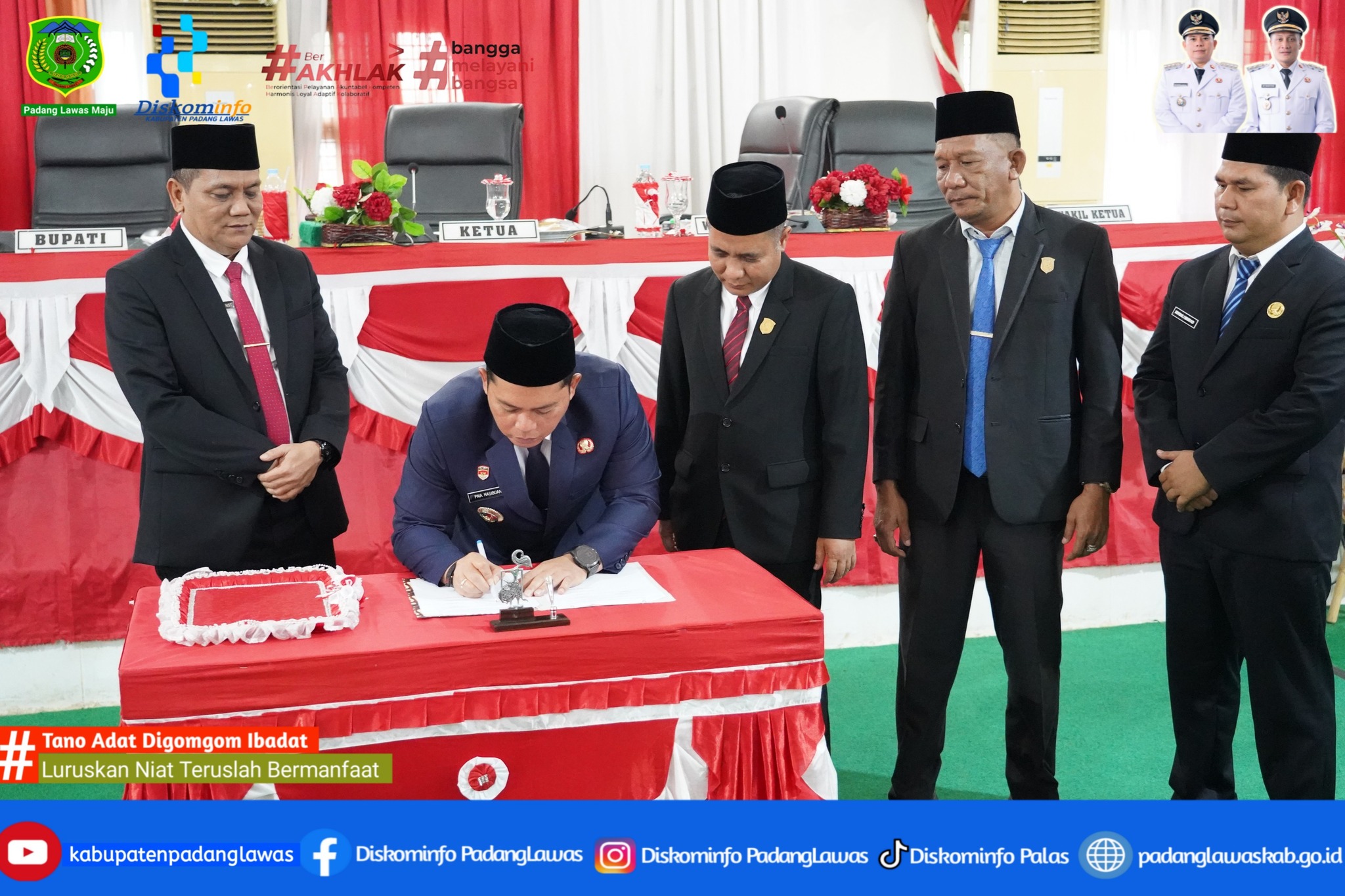 TEKANKAN EFESIENSI ANGGARAN, DALAM PARIPURNA PENETAPAN PENGESAHAN P-APBD TAHUN ANGGARAN 2025