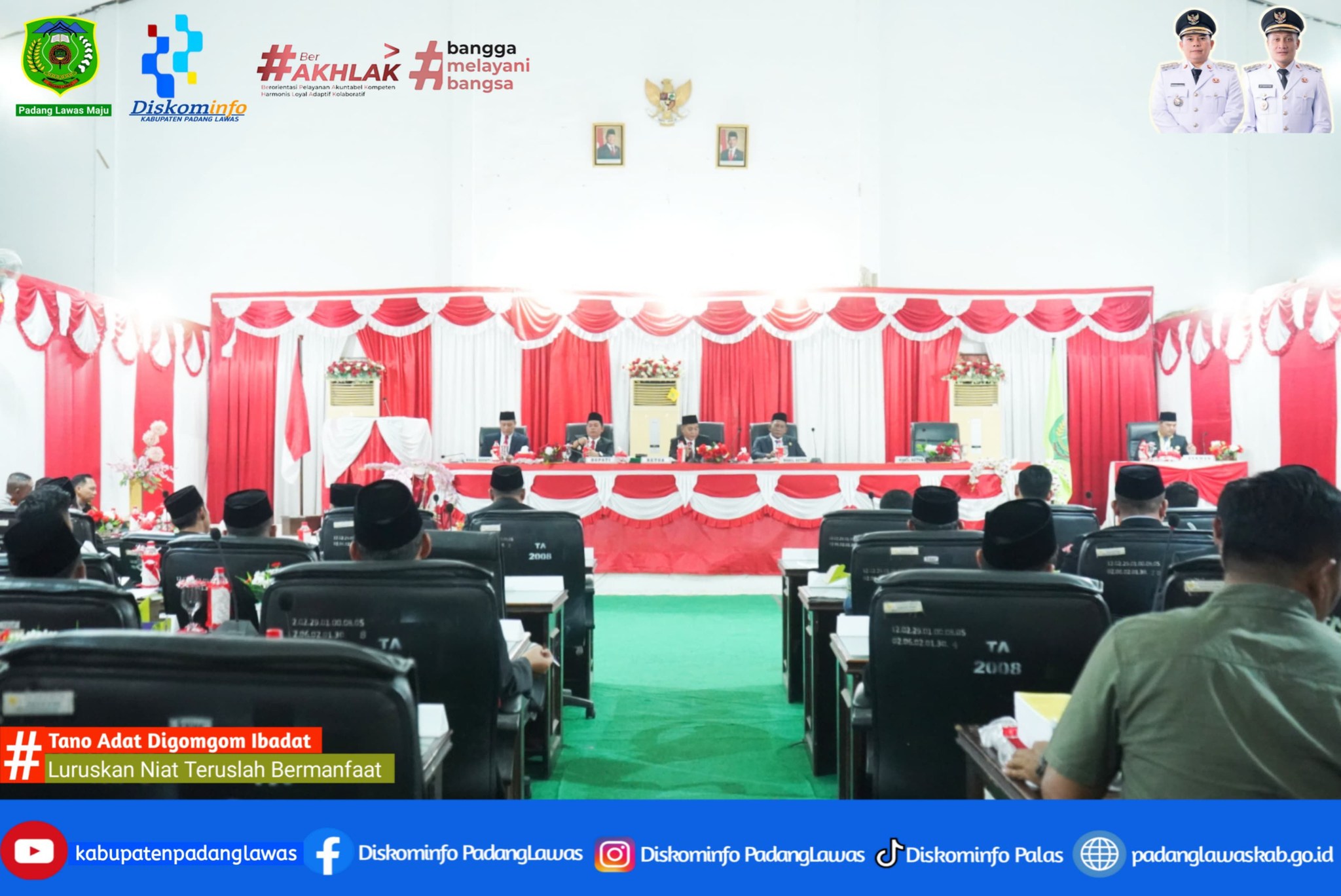 PARIPURNA PENYAMPAIAN RANPERDA PERTANGGUNGJAWABAN DAN RANPERBUP