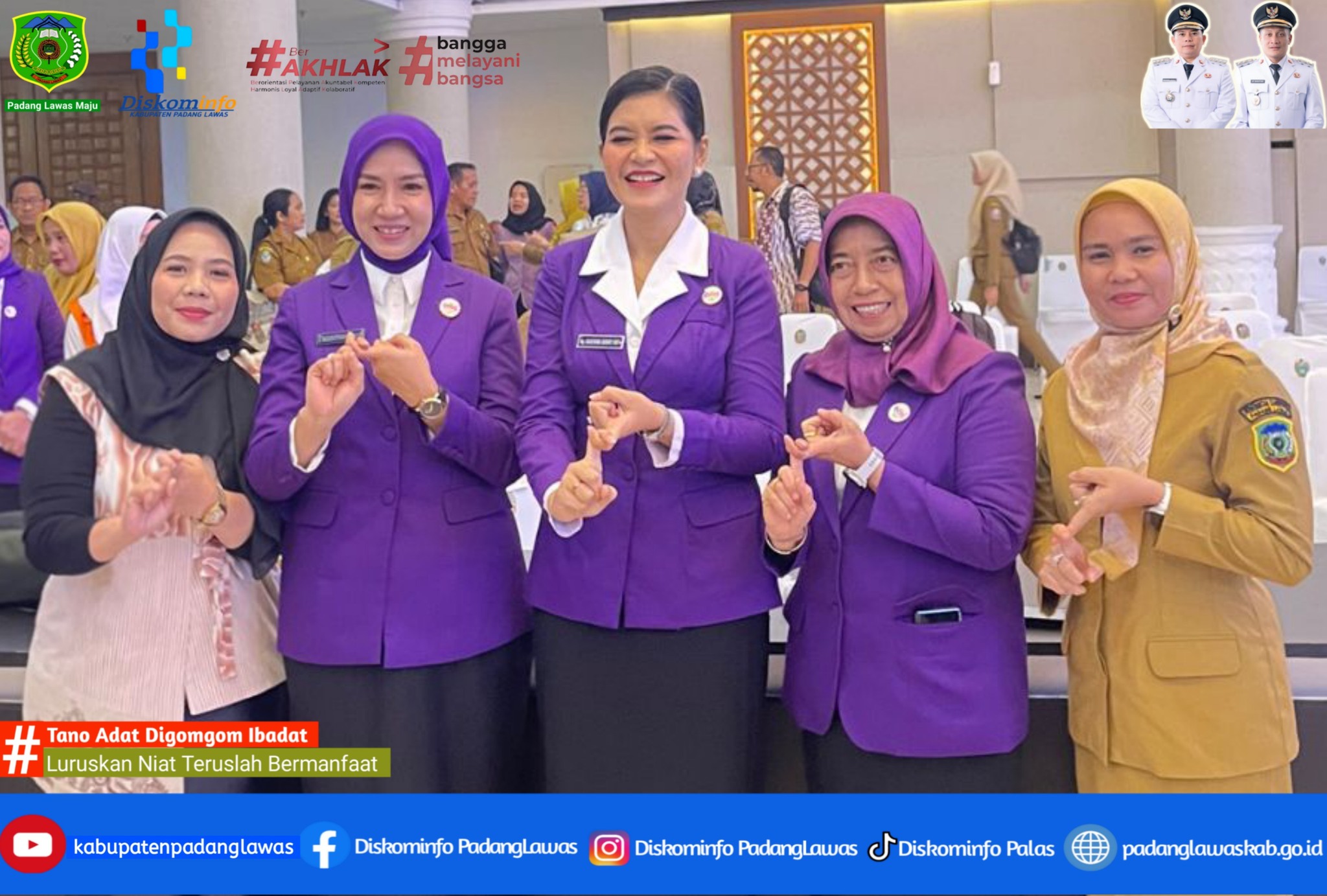 KETUA TP POSYANDU PADANG LAWAS IKUTI RAKORDA TIM PEMBINA POSYANDU PROVINSI SUMATERA UTARA.