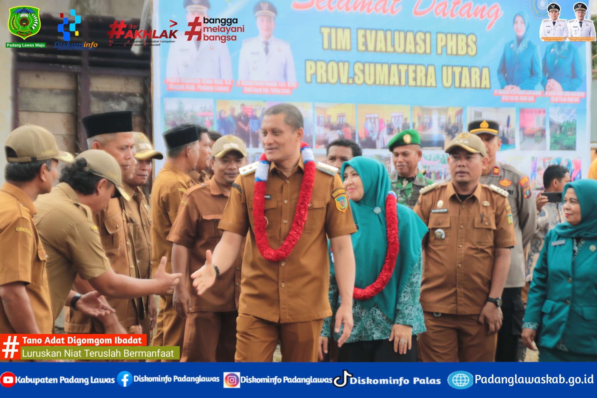 EVALUASI PKK DALAM RANGKA LOMBA HARI KESEHATAN NASIONAL