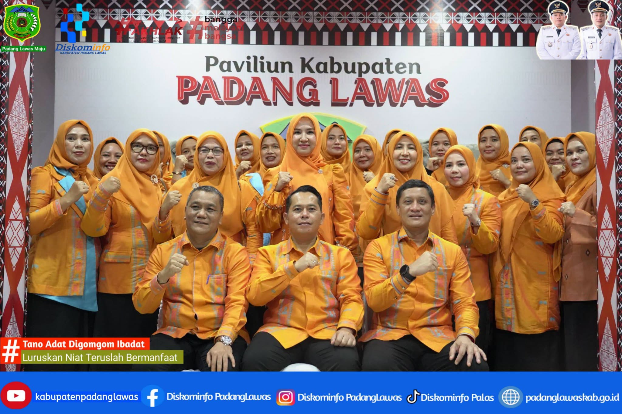 PRSU KE-50 RESMI DIBUKA, BUPATI PADANG LAWAS PROMOSIKAN POTENSI KABUPATEN PADANG LAWAS.