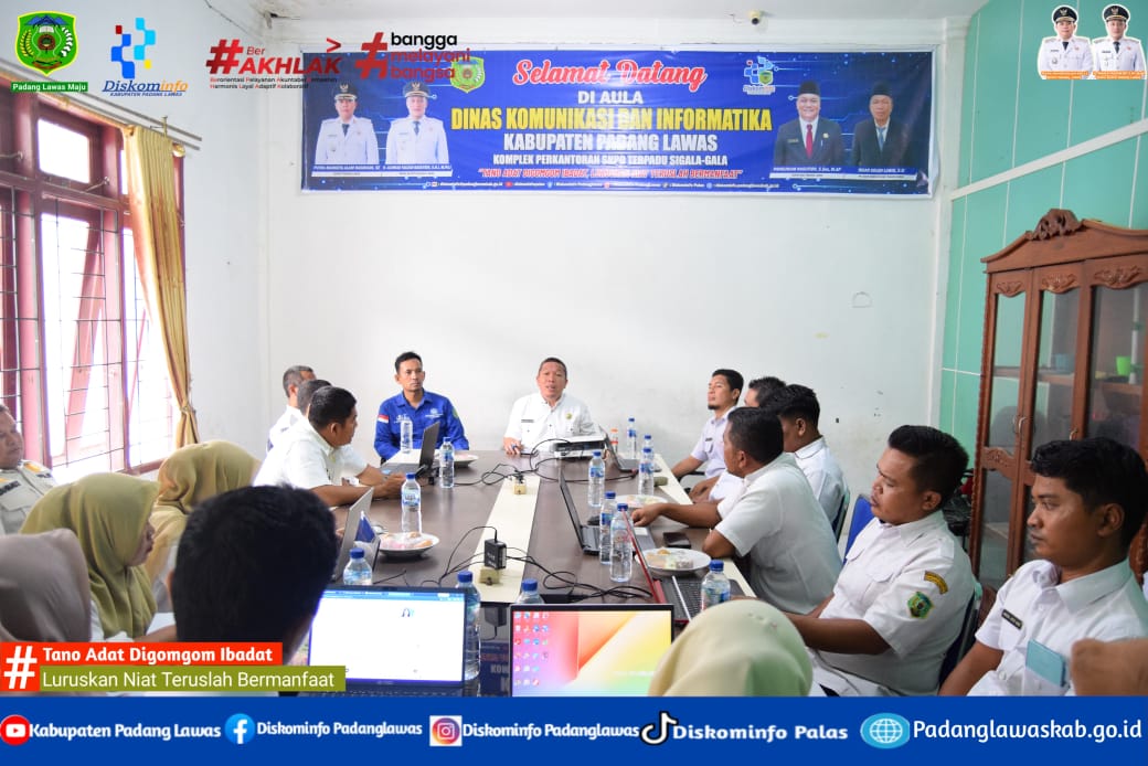 RAPAT KOORDINASI PPID DAN SP4N LAPOR KABUPATEN PADANG LAWAS TAHUN 2026.