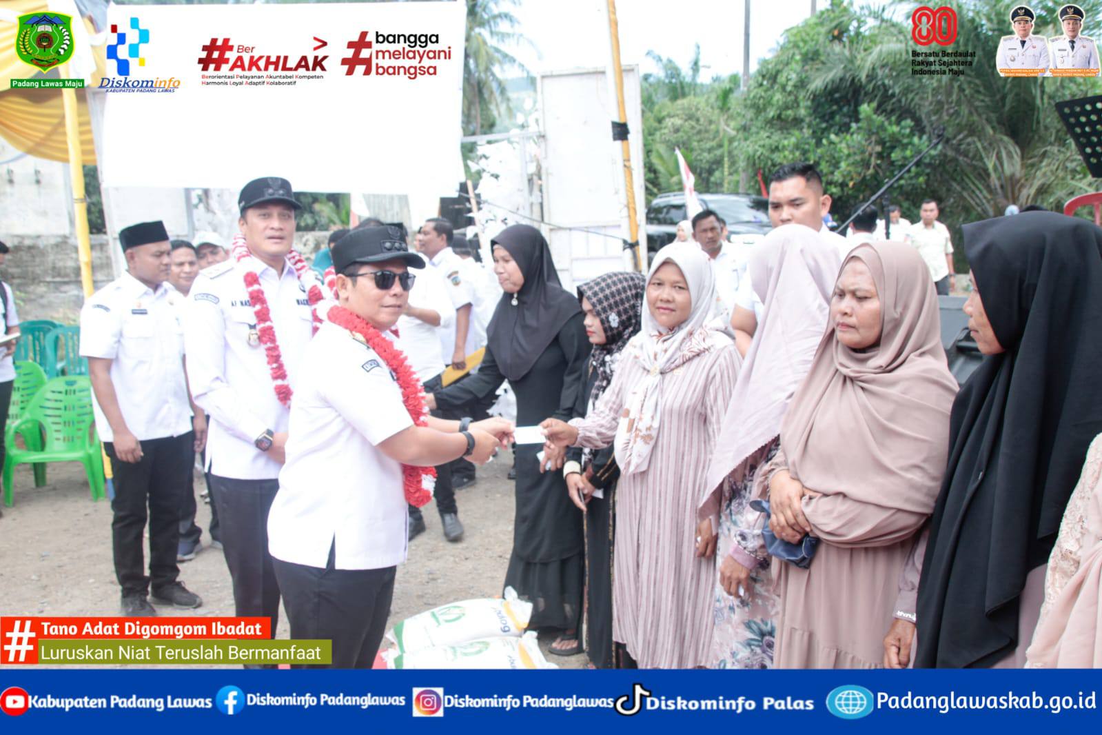 BUPATI PADANG LAWAS PIMPIN RAPAT KOORDINASI  SE-EX BARUMUN DAN SOSOPAN.