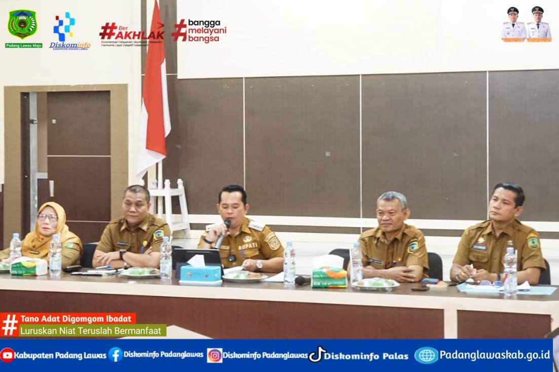 BUPATI PADANG LAWAS PAPARKAN SAKIP KABUPATEN PADANG LAWAS KEPADA (MENPAN-RB).