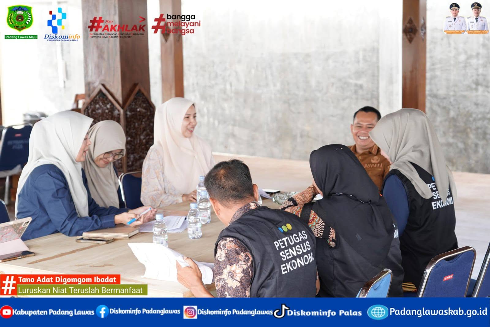 BUPATI PADANG LAWAS YANG PERTAMA, SENSUS EKONOMI 2026 KABUPATEN PADANG LAWAS.