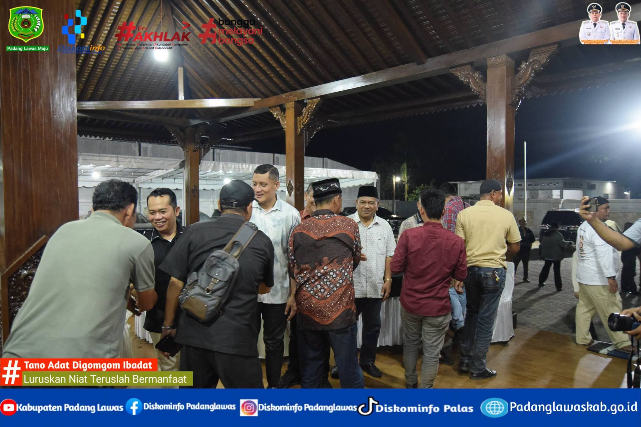 SILATURAHMI ANTARA PEMERINTAH DAN INSAN PERS DALAM RANGKA MENYAMBUT HARI JADI KE-19 TAHUN