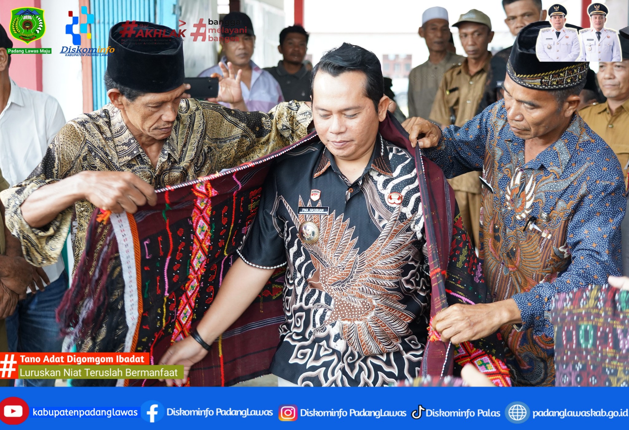SILATURAHMI SEKALIGUS KUNJUNGAN KERJA KE KECAMATAN SOSOPAN.