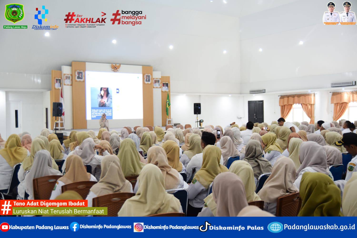 SESI TERAKHIR SOSIALISASI KETASPENAN DI PEMERINTAH KABUPATEN PADANG LAWAS.