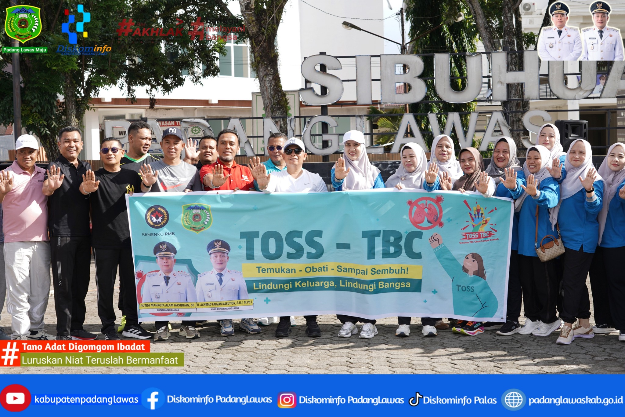 AKSI SERENTAK HASIL TEPAT PADANG LAWAS BEBAS (TBC) CAR FREE DAY TOSS TBC TEMUKAN-OBATI- SAMPAI SEMBU