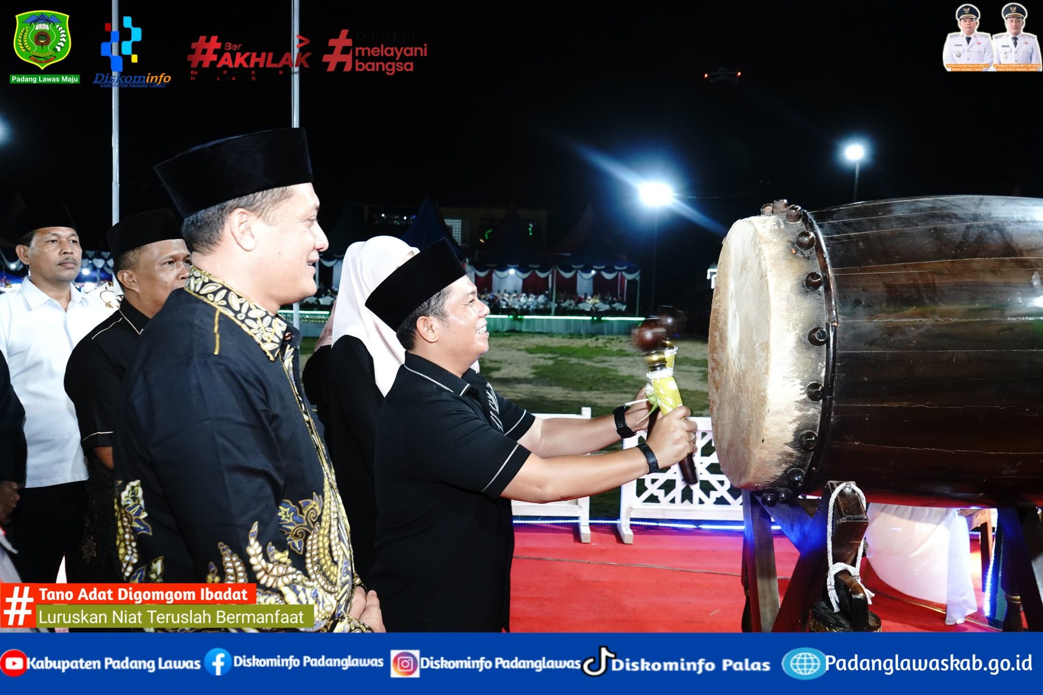 BUPATI PADANG LAWAS RESMI TUTUP SELEKSI TILAWATIL QUR\