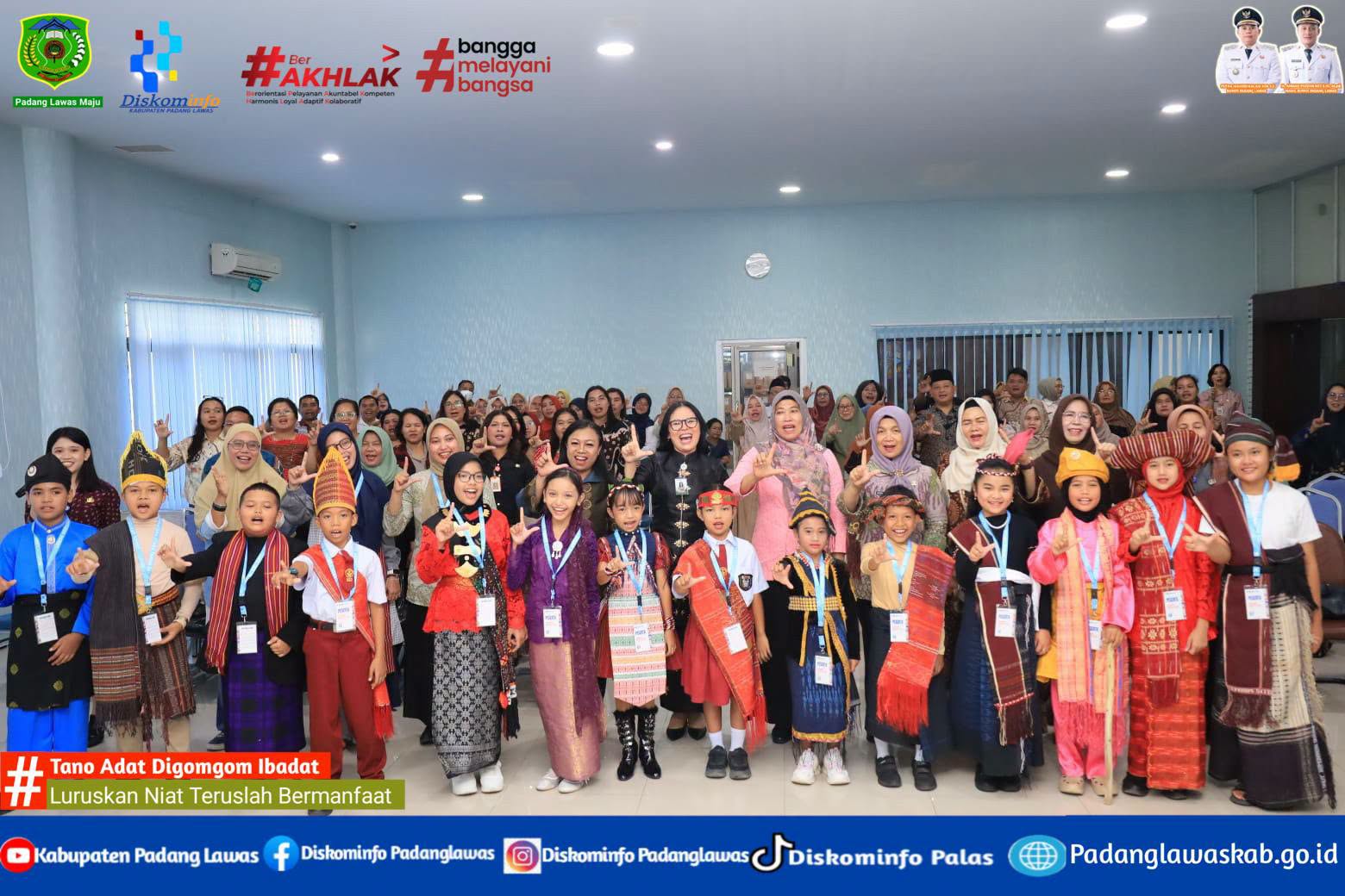 PEMKAB PADANG LAWAS RAIH JUARA 2 LOMBA BERTUTUR TINGKAT SD/MI SE-SUMATERA UTARA
