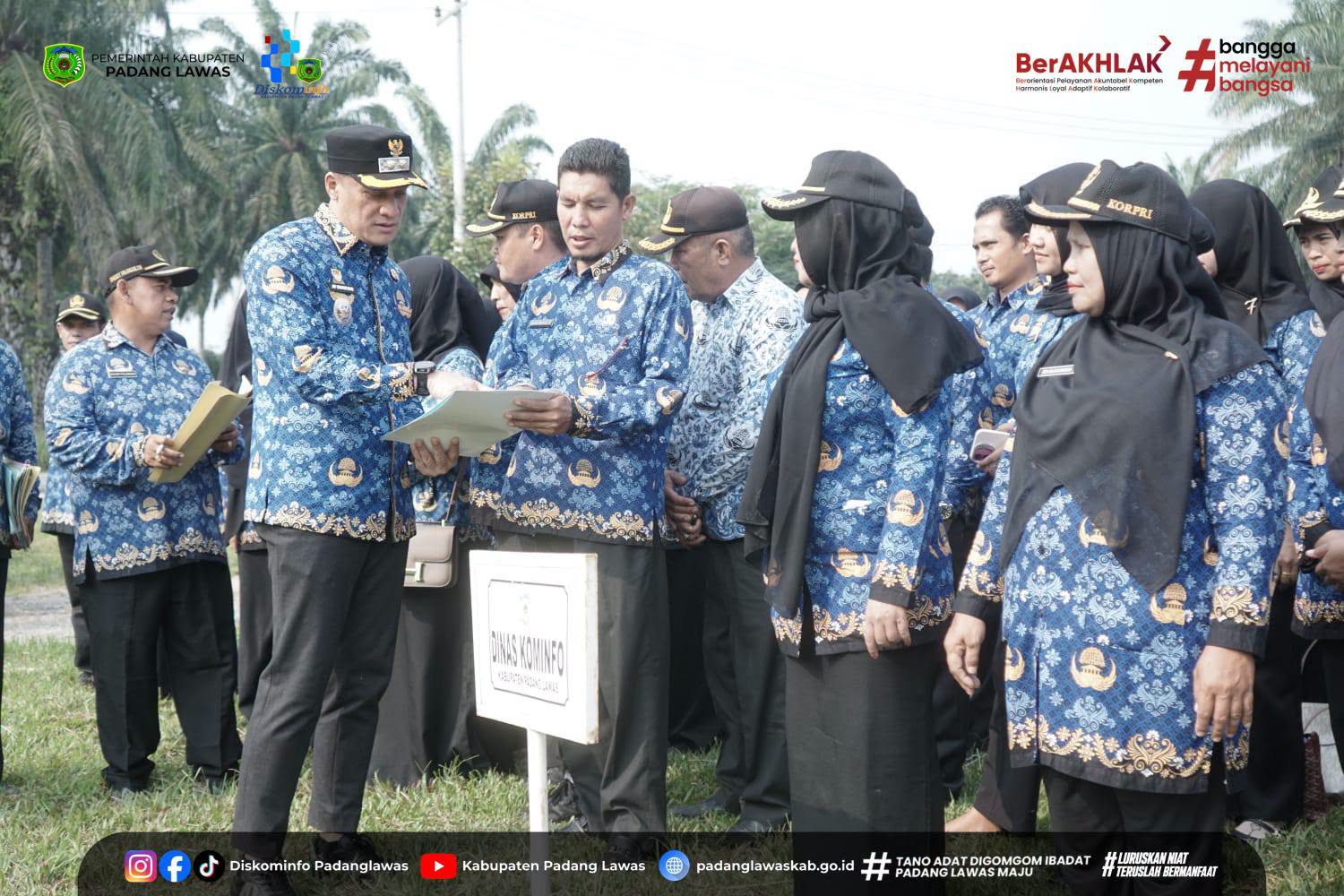 PEMKAB PADANG LAWAS GELAR UPACARA HKN
