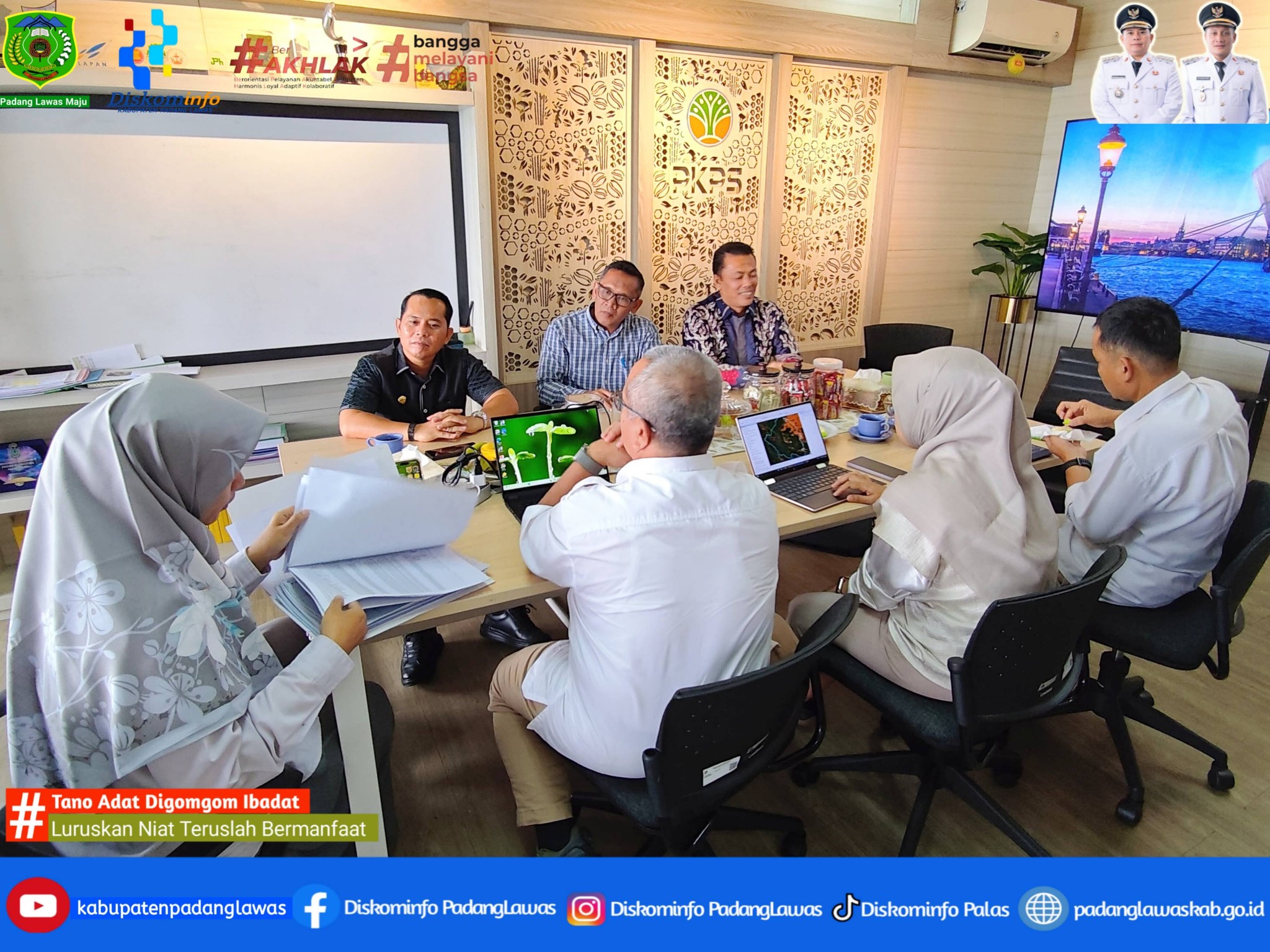 BUPATI PALAS KUNJUNGI KEMENTERIAN KEHUTANAN RI, SINERGI DAN KOLABORASI MENJAGA HUTAN.