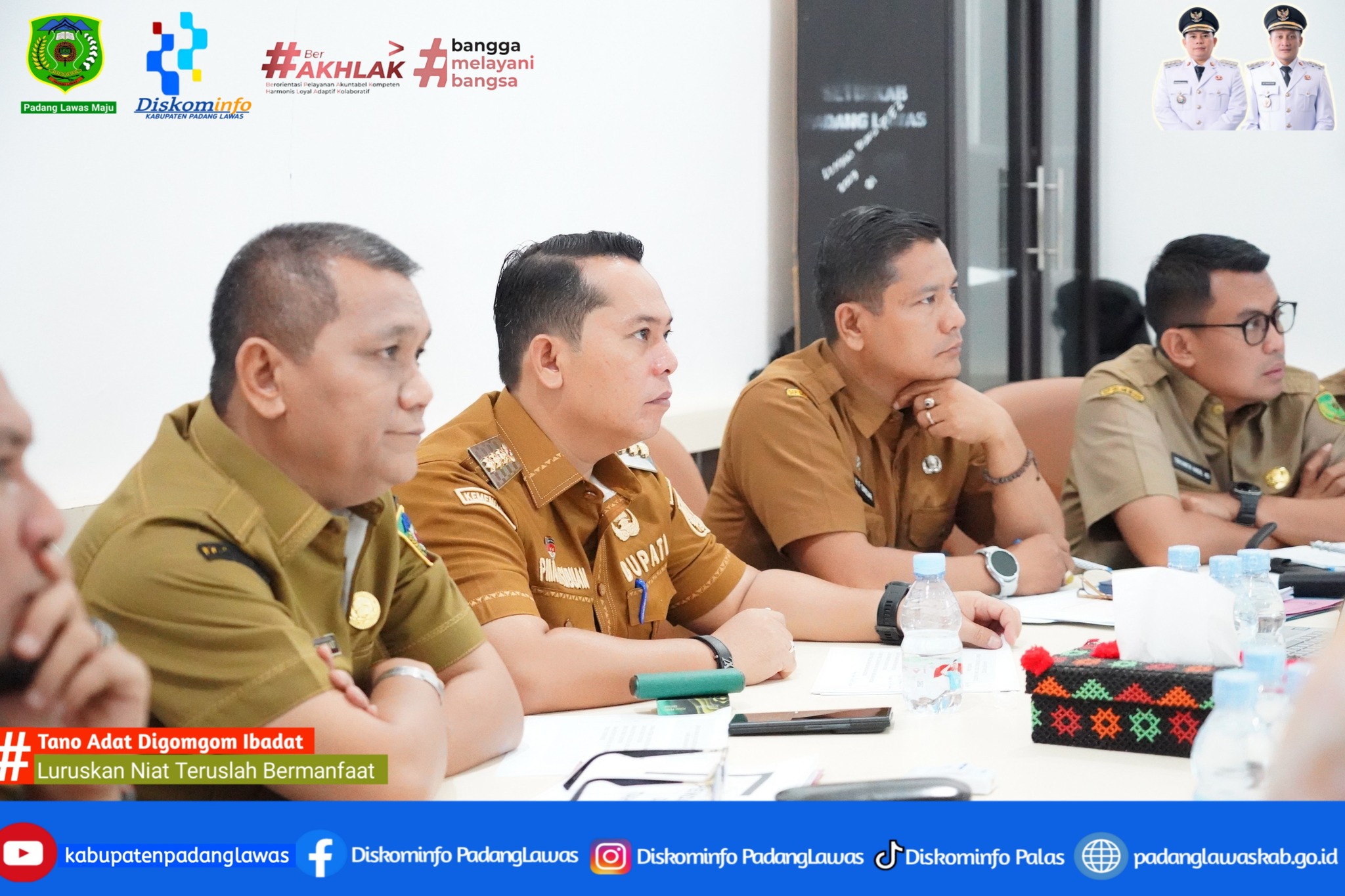 RAPAT KOORDINASI DAN EVALUASI MCSP 2025 KABUPATEN PADANG LAWAS.